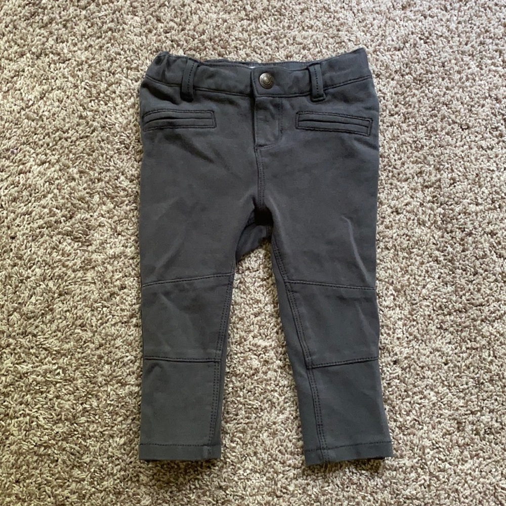Old Navy Dark Gray Moto Jeggings